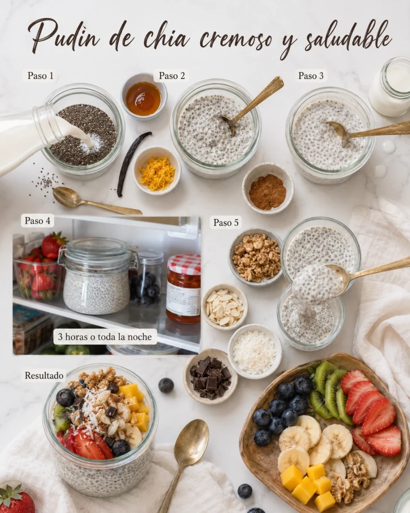 Pudin de chia 4 pudin de chia