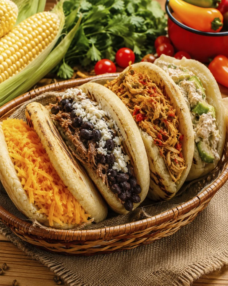 recetas de arepas rellenas