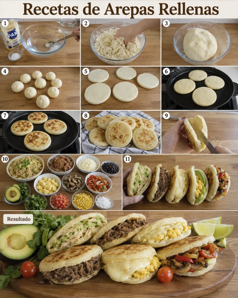 Recetas de arepas rellenas 4 recetas de arepas rellenas